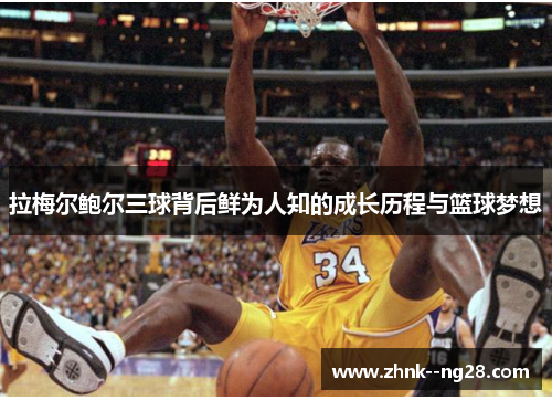 拉梅尔鲍尔三球背后鲜为人知的成长历程与篮球梦想 拉梅尔鲍尔三球背后鲜为人知的成长历程与篮球梦想